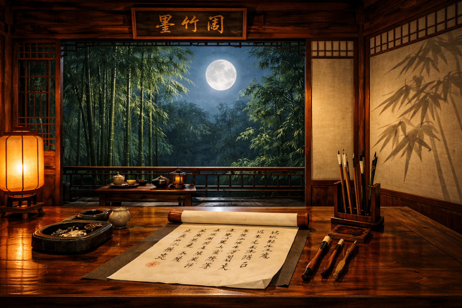 守其澈，墨其竹 | 守澈致访客书