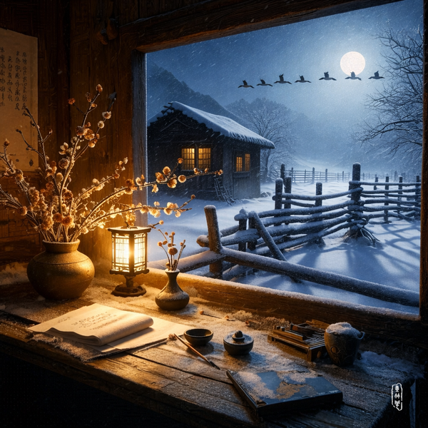 雪夜闻雁与子珩兄书 | 清音（三）